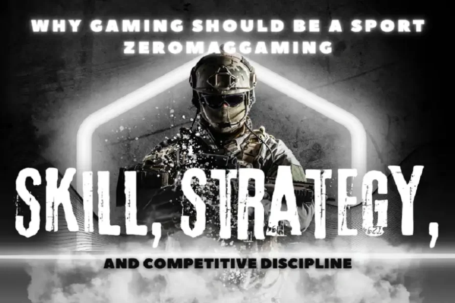 why gaming should be a sport zeromaggaming